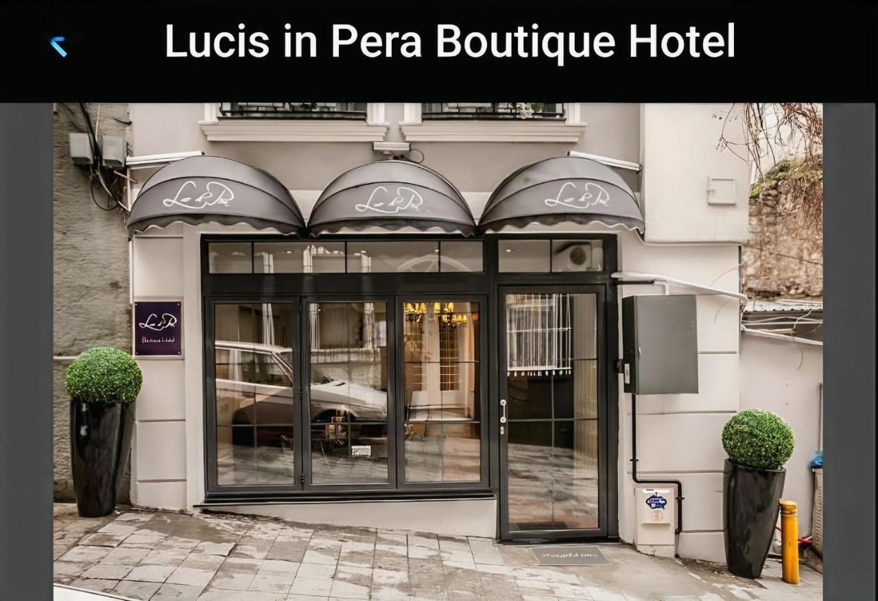 Lucis In Pera Boutique Hotel อิสตันบูล ภายนอก รูปภาพ